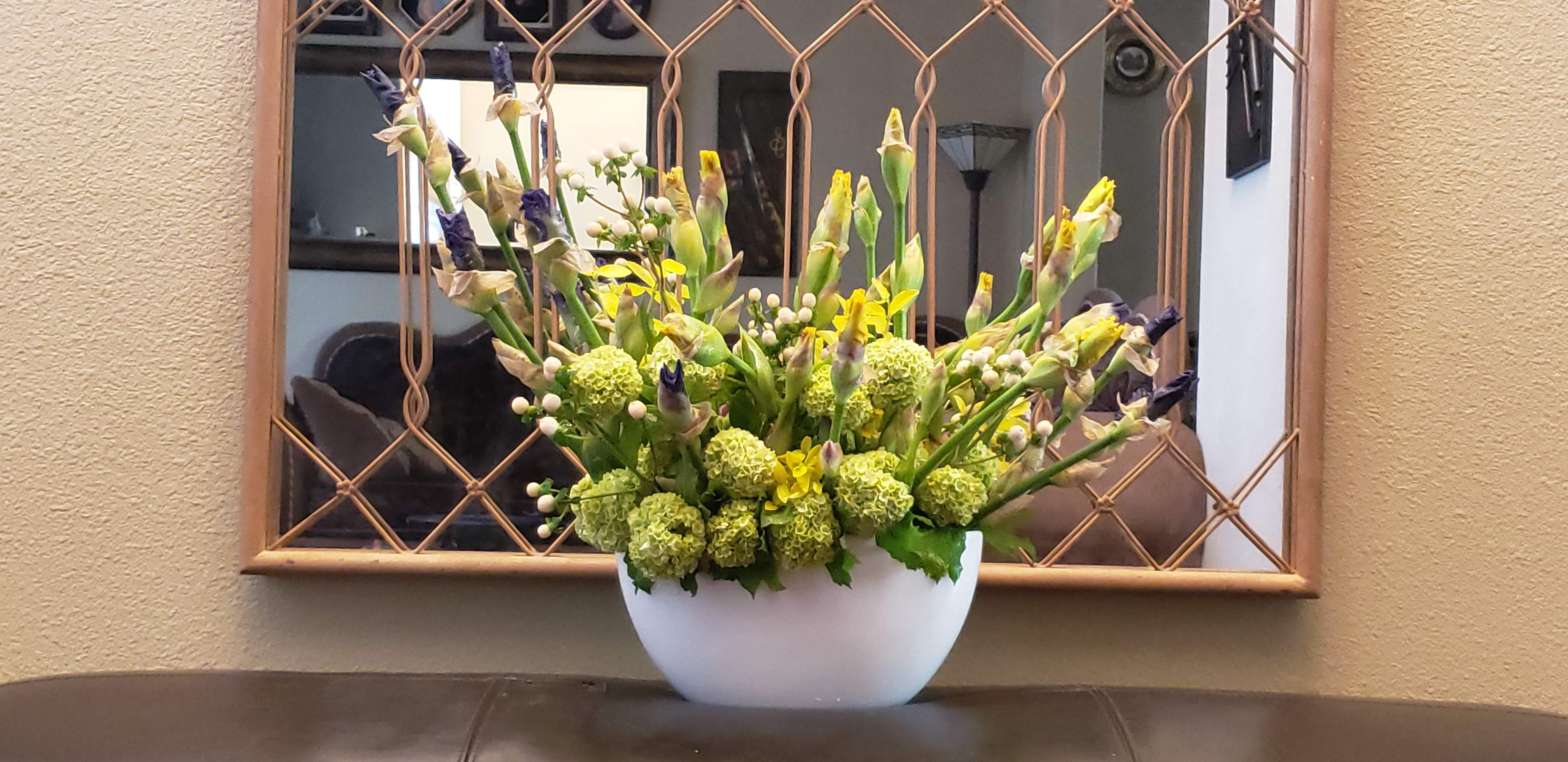 Blue Carnations Alstroemeria